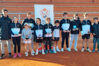 Sis títols per al CT Lleida en el Màsters Provincial de tenis