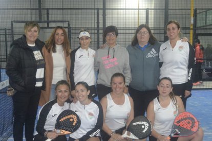 El Femení B del CT Urgell, a la fase final de la Copa de pàdel