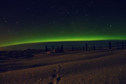 Aurora boreal.