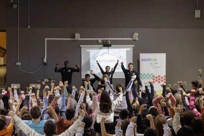 'Referents' visita 150 alumnes de l'Escola Ciutat Jardí de Lleida