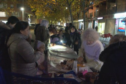 La xocolatada d’ahir a la tarda a Sant Joan de Mata.