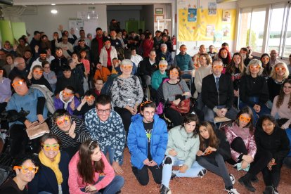 L’acte es va celebrar ahir a l’Escola Siloé de Mollerussa.