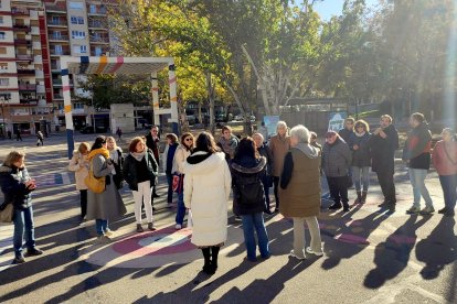 L’acte de clausura ahir de la campanya ‘Al Clot, en català!’.