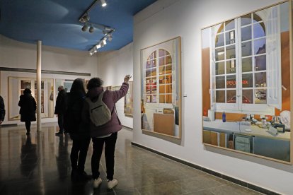 L’exposició d’Ureña a l’Espai Cavallers de Lleida podrà visitar-se fins al proper 31 de gener.