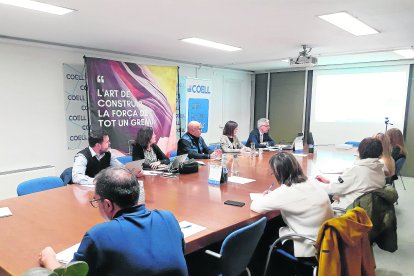 Prop de 60 empreses, en la jornada sobre les pensions a la Coell