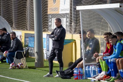 Viadero, durant el partit davant de la Penya Independent.