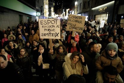 La protesta va reunir entre 1.000 i 2.500 persones a Andorra.