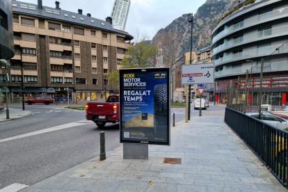 La campanya de Rodi a Andorra per promocionar el seu taller.