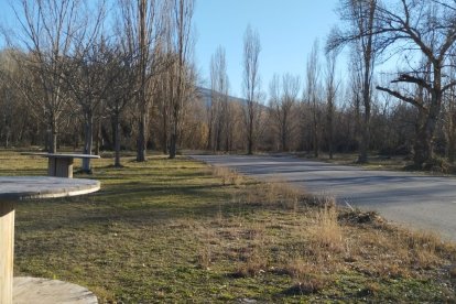 Una de les zones del Parc dels Raiers en la qual s’actuarà.