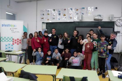 'Referents' visita alumnes de Primària de l'Escola Magí Morera