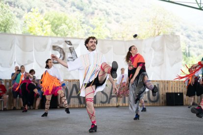 Un espectacle del festival Dansàneu el mes de juliol passat.