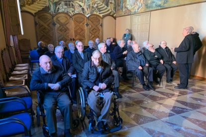 El bisbat de Lleida celebra el Nadal amb els seus sacerdots de més edat