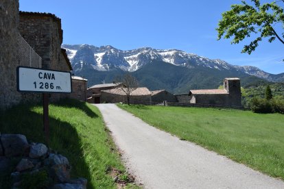 Cava és el municipi amb menys població de Lleida.