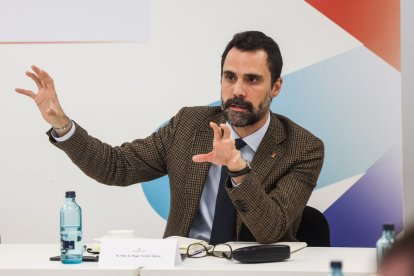 El conseller d’Empresa i Treball de la Generalitat, Roger Torrent.