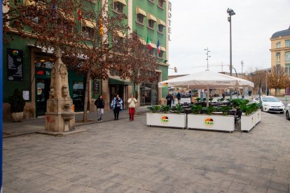 L’agressió va ocórrer a la plaça Ramon Berenguer IV.