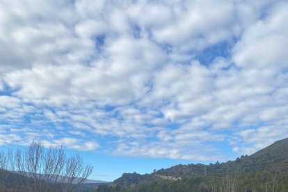 La Noguera Pallaresa al seu pas per Camarasa, a la Noguera.