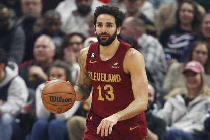 Rubio, en un partit amb Cleveland, el seu últim equip fins ara.