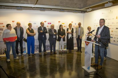 Inauguració de l’exposició de SEGRE a l’Institut d’Estudis Ilerdencs, el maig de l’any passat.