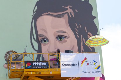 Un dels murals de l’última edició del festival _Potfest.