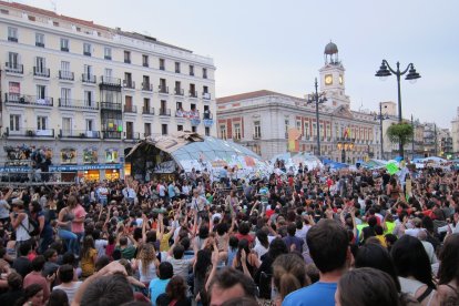 Podem va emergir de l’esperit de les acampades del 15-M.