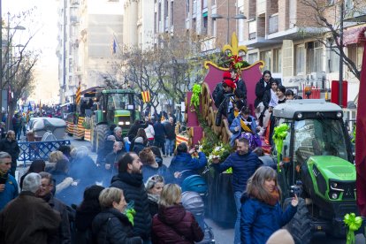 La desfilada de l’any passat va concentrar desenes de lleidatans.