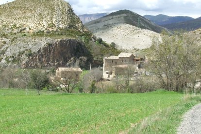 Imatge d’arxiu del nucli del Pont d’Orrit.