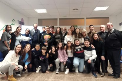 Reunió amb el Consell de Participació Adolescent dijous.