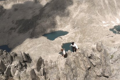 Una de les escenes rodades al massís de Besiberri, a l’Alta Ribagorça.