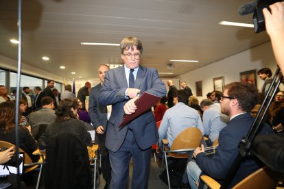 Entre els acusats en la causa del Tsunami Democràtic es troba l’expresident Puigdemont.