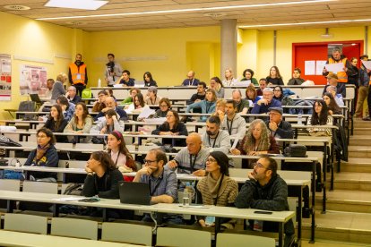 Alguns dels participants en l’Assemblea Ciutadana pel Clima de Catalunya.