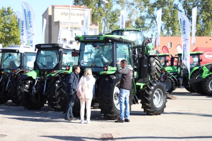 La Fira de Sant Miquel és un aparador de la maquinària agrícola.