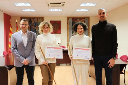 Entrega del bastó de comandament de les festes de Mequinensa