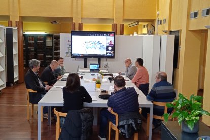 Reunió ahir a l’Arxiu Comarcal de l’Urgell, a Tàrrega.