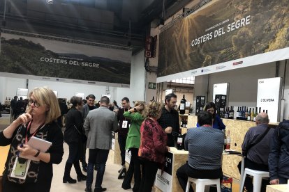 La DO Costers del Segre, a la Barcelona Wine Week del 2023.