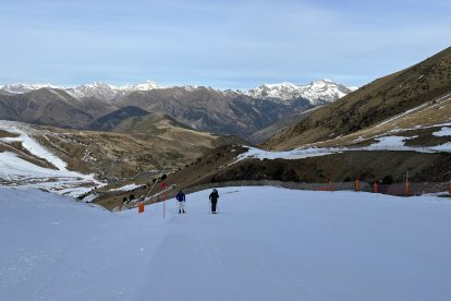 Esquí de muntanya aquesta setmana a l’estació d’esquí de Boí Taüll.