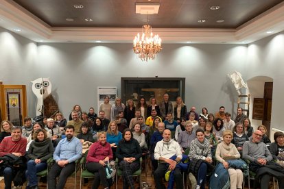 La presentació va tenir lloc a la sala de plens del consistori de la capital del Sió.