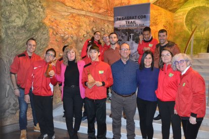 La presentació va tenir lloc ahir amb assistència d’alumnes de les Escoles Especials de la Diputació.