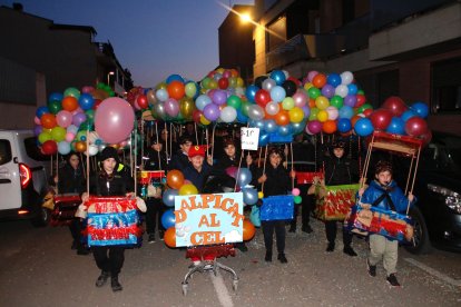 Les disfresses van envair els carrers d’Alpicat dissabte.