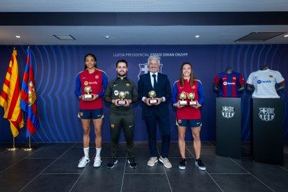 L’equip femení del Barcelona continua rebent premis.