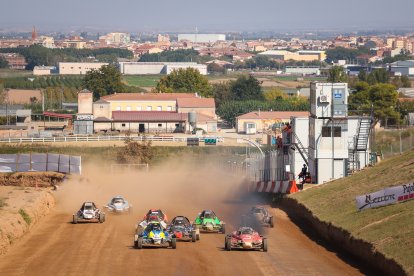 Una vista del circuit d’autocròs de La Serra.