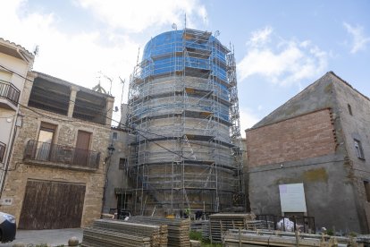 Les obres a la torre d’Ivorra van començar dilluns passat.