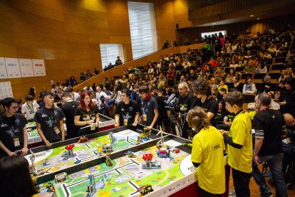 La First Lego League, en directe