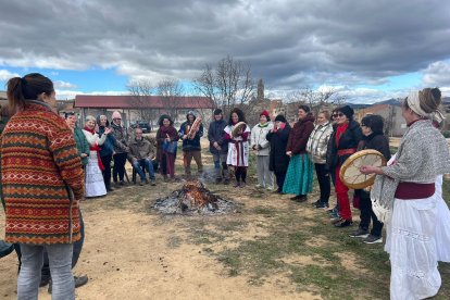 Pregàries i ofrenes a Montgai per demanar pluges davant de la sequera