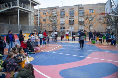 La Fundació Orfeó Lleidatà organitza una batucada per trencar barreres