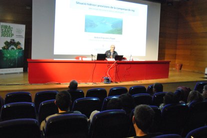 Mig centenar de persones van assistir a aquesta jornada intercomarcal del panís a Mollerussa.