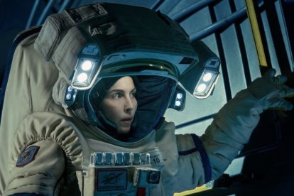 Noomi Rapace interpreta l’astronauta protagonista, Jo Ericsson.