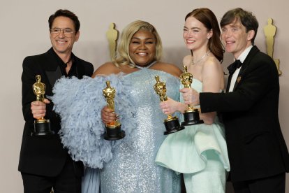 Robert Downey Jr., Da’Vine Joy Randolph, Emma Stone i Cillian Murphy, els millors actors.