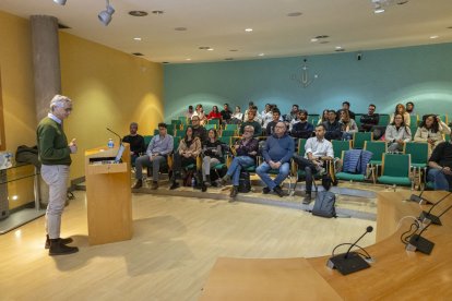 El campus d’Agrònoms de la UdL va acollir una jornada sobre bioeconomia en el sector alimentari.