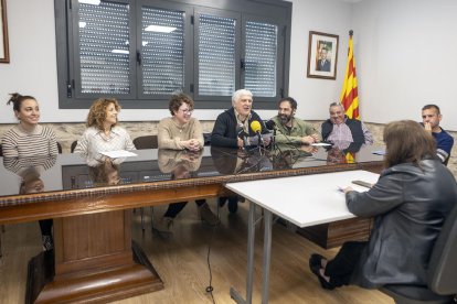 El ple de la moció de censura celebrat ahir.