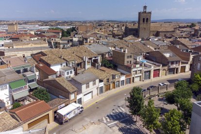 Vista aèria de Guissona.